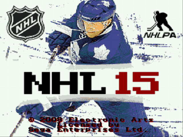 NHL 15 - Playoff Edition Title Screen